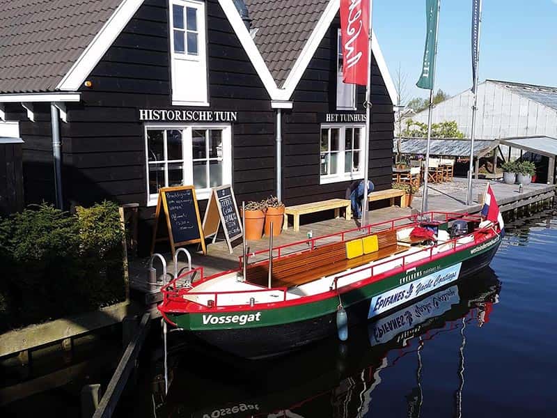 Westeinder Rondvaart - Historische Tuin Aalsmeer - Afvaart - Combikaart